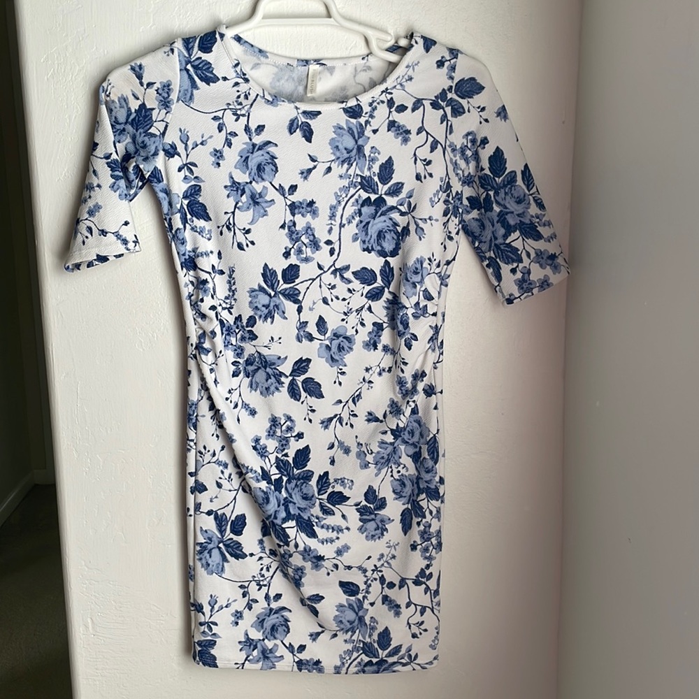 PINK BLUSH Maternity Short sleeve dress